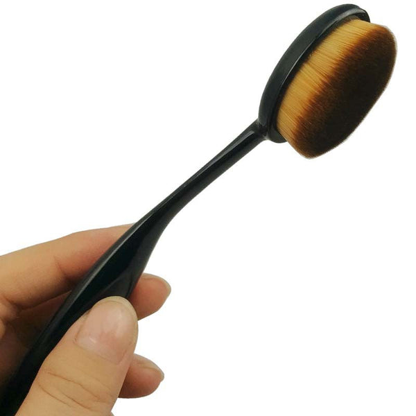 Power Makeup Brush Beauty Oval Cream